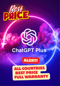 ChatGPT Plus (Single User)  Monthly Subscription